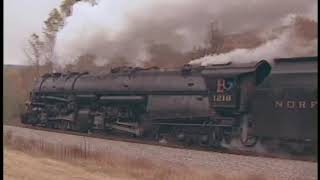 Steaming Along the Line  Episode 2 Norfolk amp Western Class A 1218 [upl. by Suolkcin]