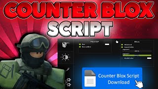 COUNTER BLOX SCRIPT OP ESP  BHOP  AIMBOT PASTEBIN [upl. by Saidel]