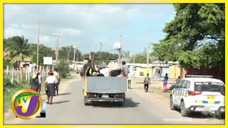 Gang Violence in Canaan Heights Clarendon Jamaica  TVJ News [upl. by Wenda57]