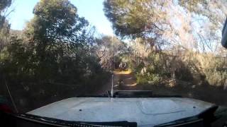 Keyholes 4WD Track Fishermans Rd on Stradbroke Island Straddie  Oct 2015 [upl. by Munt942]