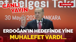 CANLI  AKPli Cumhurbaşkanı Erdoğan Ankarada konuşuyor [upl. by Medor]