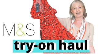 Marks and Spencer HAUL SPRING SUMMER TryOn  My Over 50 Fashion LIfe [upl. by Adlay]