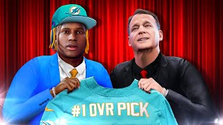 I DRAFTED THE FIRST 99 OVERALL ROOKIE IN NFL HISTORY Dolphins S3 [upl. by Feodor]