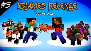 SEASON 5 PART 5  XDJAMES REVENGE HEROBRINE BROTHERS  MONSTER SCHOOL [upl. by Den]