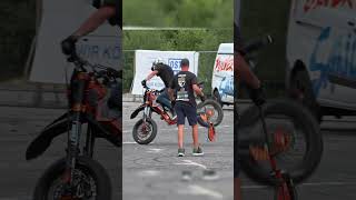 Longest Stoppie 80m Supermoto [upl. by Moriah]