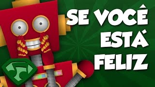 Se Você Está Feliz Bata Palmas Versão com Letras  Kids Super Songs Brasil [upl. by Jamila]