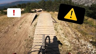 Frontignano bike Park Trail SALIERE🤙 [upl. by Odinevneib]