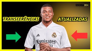 COMO TER TODAS AS TRANSFERÊNCIAS ATUALIZADAS NO FOOTBALL MANAGER 2024TUTORIALFM 24 [upl. by Arihppas]