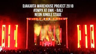 VJing for DWP 2018 DWPX  Neon Jungle Stage [upl. by Meehahs]