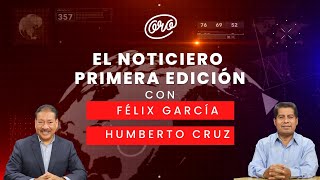 El Noticiero Primera Emisión con Humberto Cruz y Félix García 11112024 [upl. by Assilen755]