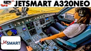 Jetsmart A320neo cockpit into Lima Peru [upl. by Anala240]