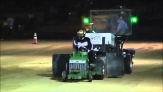 Zellwood Super Pull with the John Deere 8410 motorcycle engine tractor [upl. by Ramor177]