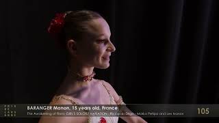 Manon BARANGER 105 – Prix de Lausanne 2022 [upl. by Iaras66]