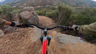 Luiseño Bike Park Coyote Chase and Granite Falls Downhill MTB [upl. by Ecirtnuahs159]