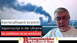 Brand im Kernkraftwerk Saporoschje Droht uns ein zweites Tschernobyl [upl. by Innig]