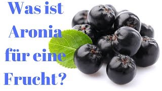 Was ist Aronia für eine Frucht [upl. by Namra]