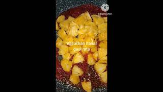 sambal nanas ikan masin [upl. by Lertsek]