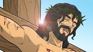 Jesus Nailed to the Cross  Inks and Cell Shading [upl. by Etsyrk326]