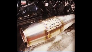 SAWICKI SPEED Limited Release Sealed End Harley Davidson Bagger Cannon Exhaust [upl. by Leola358]