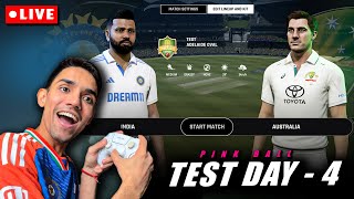 INDIA takes historic Test Win in BGT😍 Pink Ball Test Match DAY4 [upl. by Myrt250]