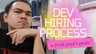 Inside the Software Developer Hiring Process A Fresh Grads Guide [upl. by Novit]