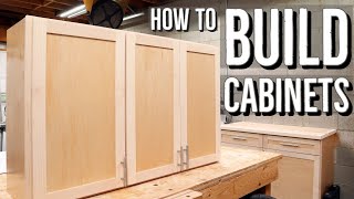 How to Build Wall Cabinets [upl. by Htial]