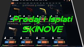 Kako prodati skinove i isplatiti novac na OPSKINS sajtu [upl. by Dory]