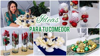 TOP 10 CENTROS de MESA y ARREGLOS de NAVIDAD 2024 [upl. by Ahsimit]