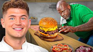 Cooking Challenge vs Shaq [upl. by Gundry599]