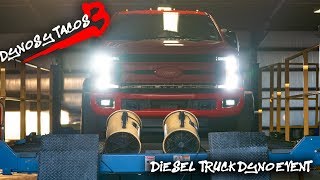 Diesel Truck Dyno Event  Dynos amp Tacos 3 [upl. by Yddet]