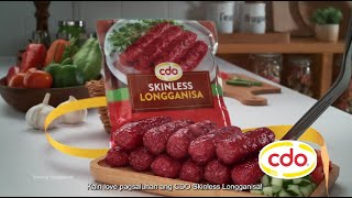 CDO Skinless Longganisa Sweet amp meaty in every bite [upl. by Dumm]