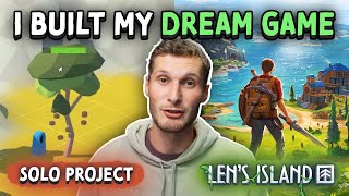 6 Years Developing My Dream Game  Lens Island [upl. by Atnas]