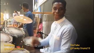 sinach  omemma  cover  by Franky Drumz19 [upl. by Hulburt]