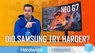 The Best 4K HDR Gaming Monitor So Far  Samsung Odyssey Neo G7 Review [upl. by Hagar681]