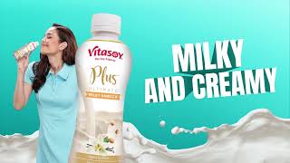 Vitasoy Plus Milky Vanilla Follow the Bottle [upl. by Leima]