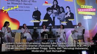 Prof Dr Stella Christie amp Sabrina Chairunnisa Speaks at Women Leader Conference Inspiring banget [upl. by Zinn677]