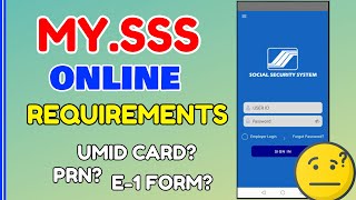 SSS Online Requirements  Paano mag SIGN UP sa MySSS Online  Iwas Reject sa SSS Online Enrollment [upl. by Emina]