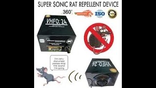 Mouse Repellent Noise x2 Wall penetrationd NO ADS Ultrasonic Rat Repellent Sound [upl. by Skippy]