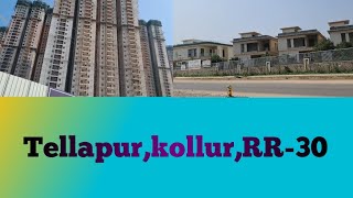 TellapurKollurRadial Road 30Hyderabad real estate newsKokapetNeopolisFinancial district [upl. by Ynamreg]