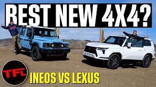 Lexus GX 550 vs Ineos Grenadier The Two HOTTEST New 4x4s of 2024  Which is Better [upl. by Bettye]