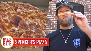 Barstool Pizza Review  Spencers Pizza Abington MA presented by Proper Wild [upl. by Palmira]