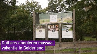 Duitsers annuleren massaal vakantie in Gelderland [upl. by Gracye]