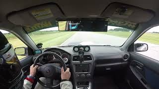 Gridlife Gingerman Midwest Fest 2024 STi Street Class  Back to back 1359X [upl. by Kelli587]