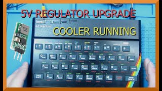 ZX Spectrum 48K 7805 Voltage Regulator Upgrade [upl. by Stedt]