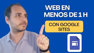 🍑 Cómo CREAR un sitio WEB GRATIS con Google Sites en 2024 [upl. by Lytsirk617]