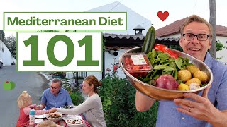 Mediterranean Diet 101  The Authentic Mediterranean Diet [upl. by Ayanat]