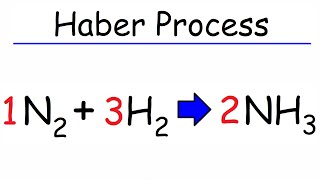 Haber Process and Le Chateliers Principle of Chemical Equilibrium [upl. by Nosretep]