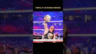 Triple H vs Roman Reigns  wrestlemania 32  wwe shorts romanreings tripleh [upl. by Armalda]