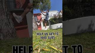 Wall flips trend tiktok shorts foryou fyp fitness fun parkour tricking flip flips [upl. by Arianna]