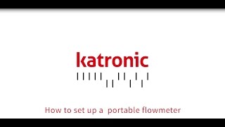 Katronic KATflow 200  Basic Set Up Overview [upl. by Eilsek]